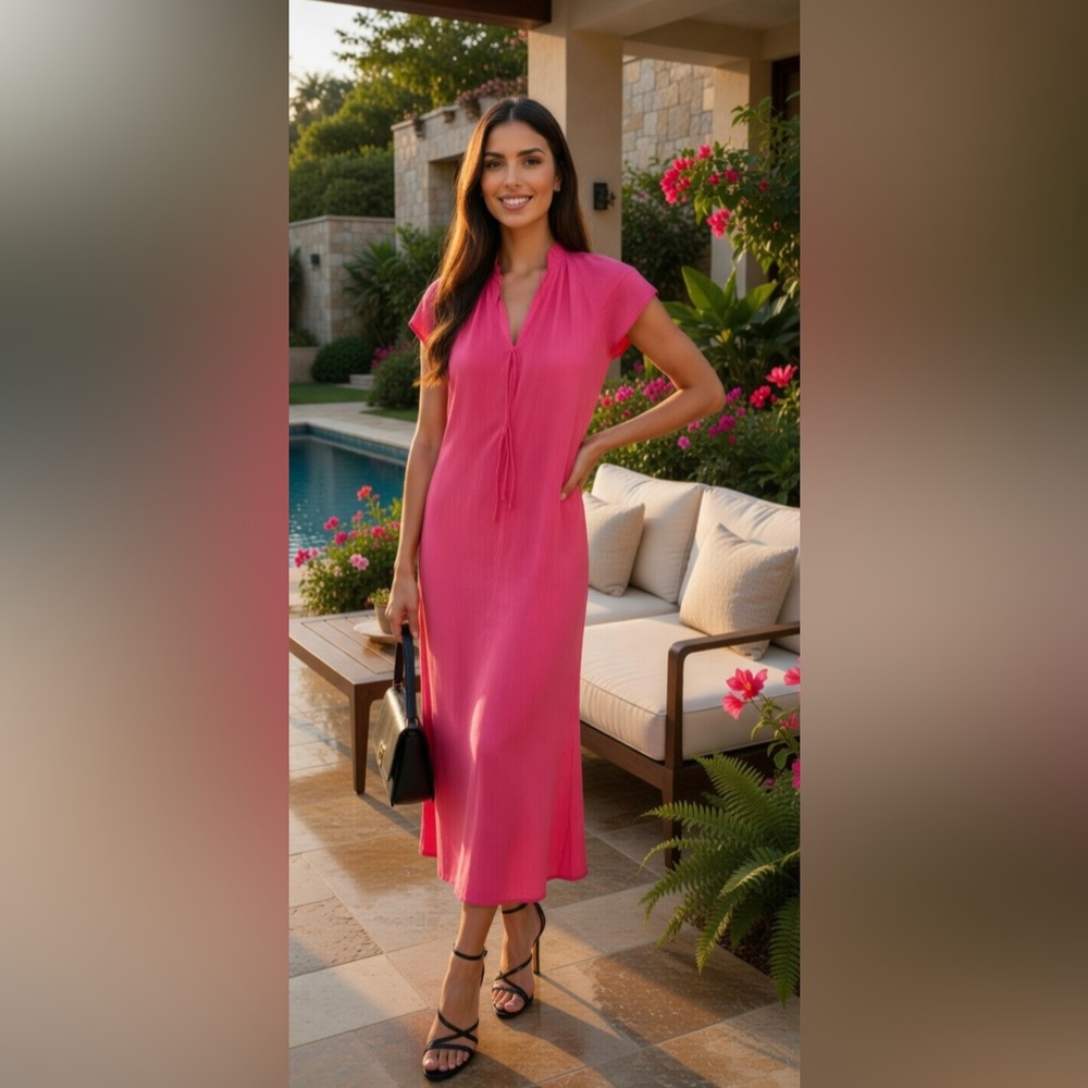J.McLaughlin Aisha Pleated Dress